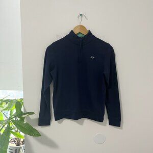 Vineyard Vines Boy's Blue Knit Sweater Size Medium/12-14